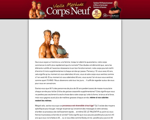 VieilleMethodeCorpsNeuf.com – French Version Of Old School New Body VieilleMethodeCorpsNeuf.com – French Version Of Old School New Body