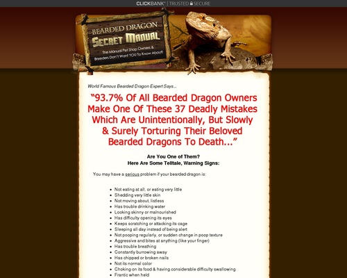 Bearded Dragon Secret Manual Bearded Dragon Secret Manual