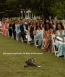 Cat Decides to Crash Wedding Ceremony in Grand Fashion, Steals Spotlight